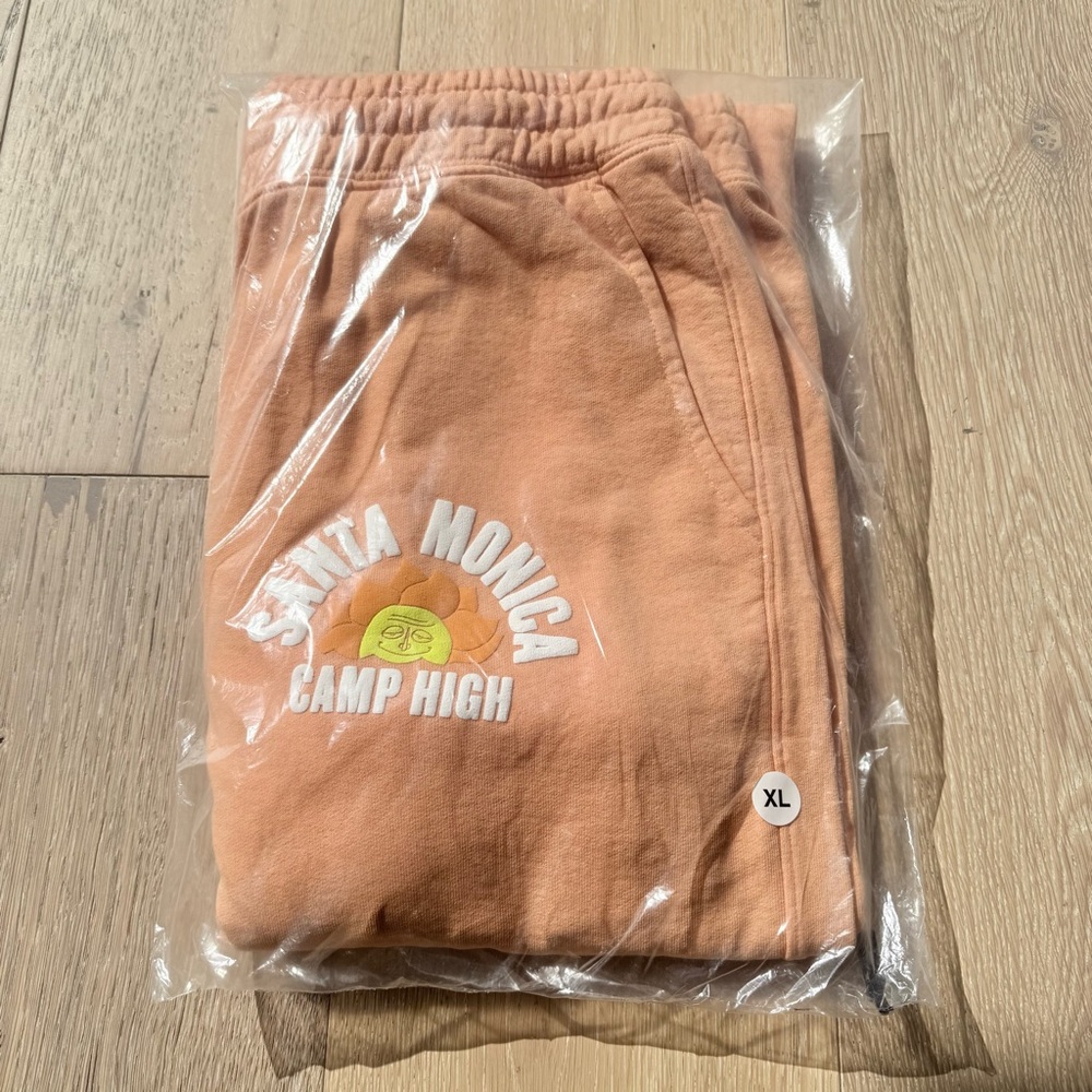 Santa Monica Camp High Joggers NIB